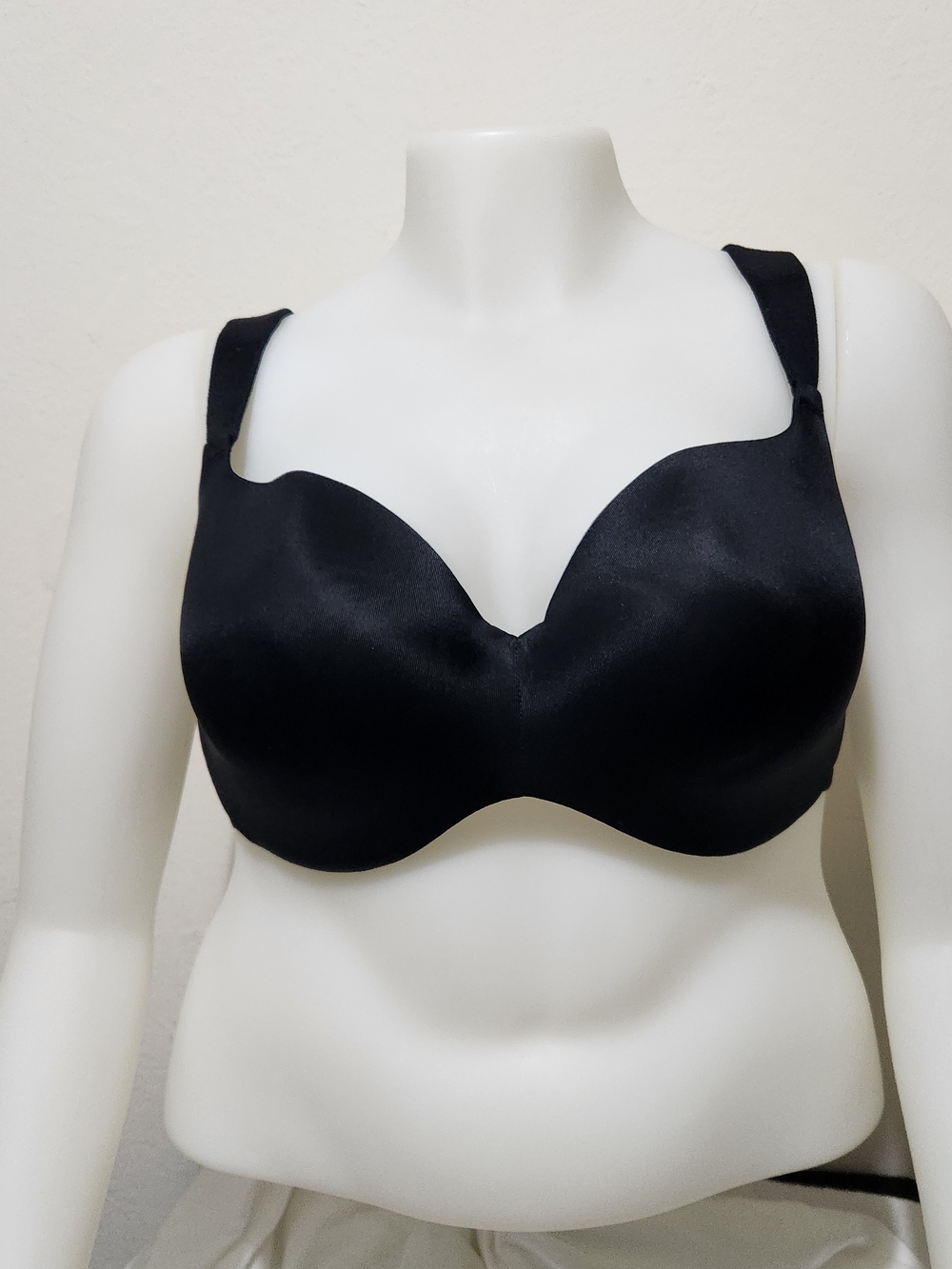 Smooth Lightly Lined Balconette Bra Everyday Staple Softcore Quiet Luxury 46C